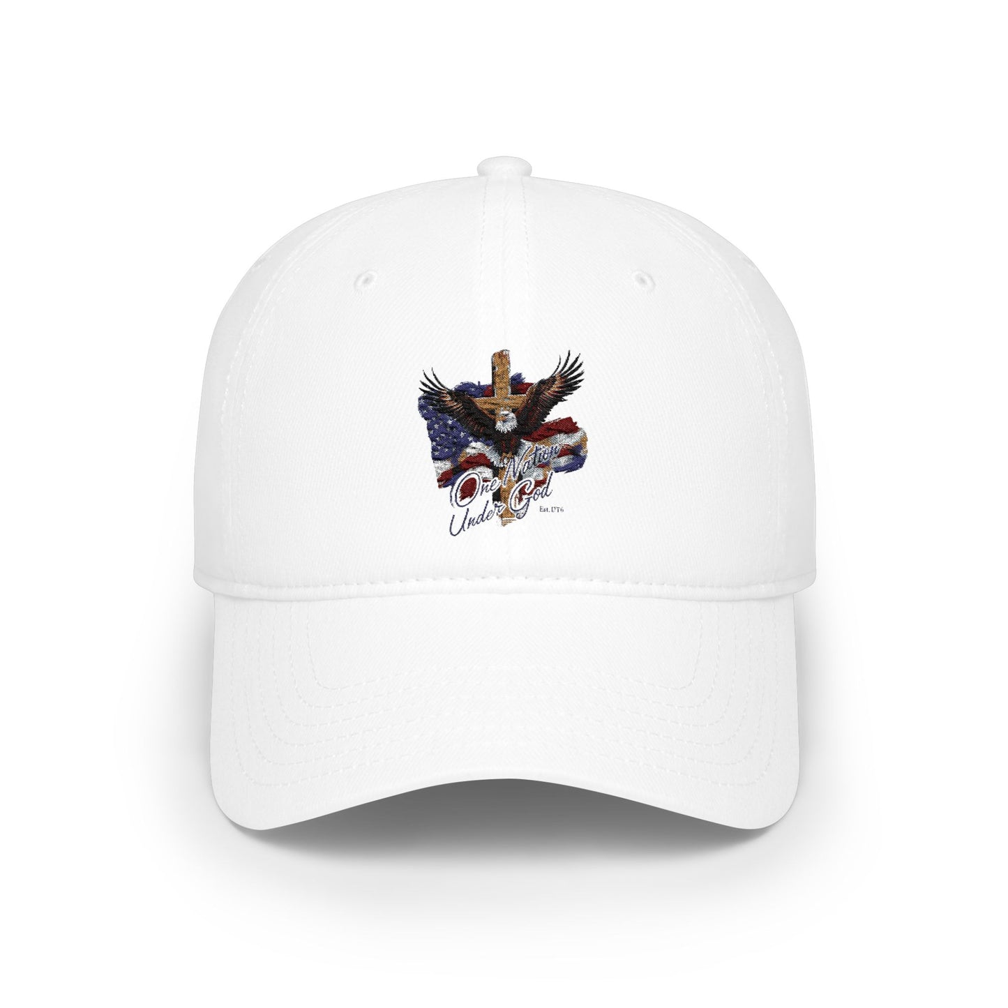One Nation Under God Low Profile Baseball Cap